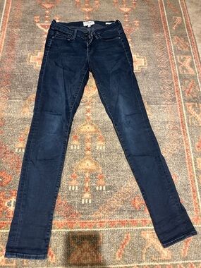 Frame Denim Indigo Skinny Jeans